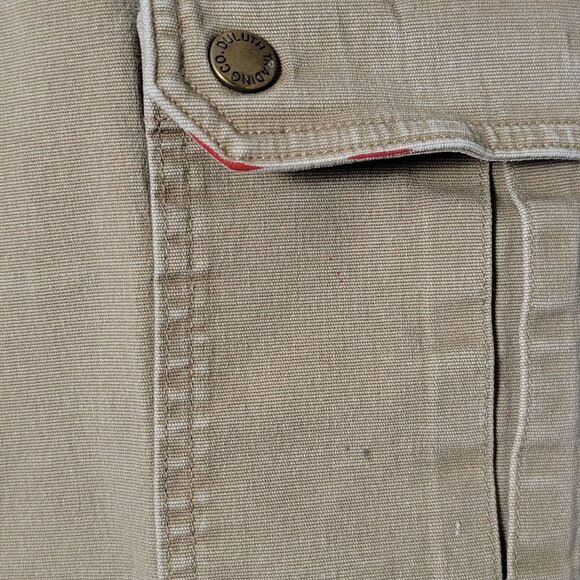 Duluth Womens Tan Curvesetter Waistband Pants 8x33 Carpenter Work Cargo Outdoor - Picture 7 of 12